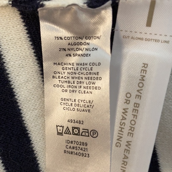 LOFT Striped Sweater Blazer - Picture 4 of 5